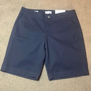 LOFT Outlet Bermuda mid rise shorts dark gray